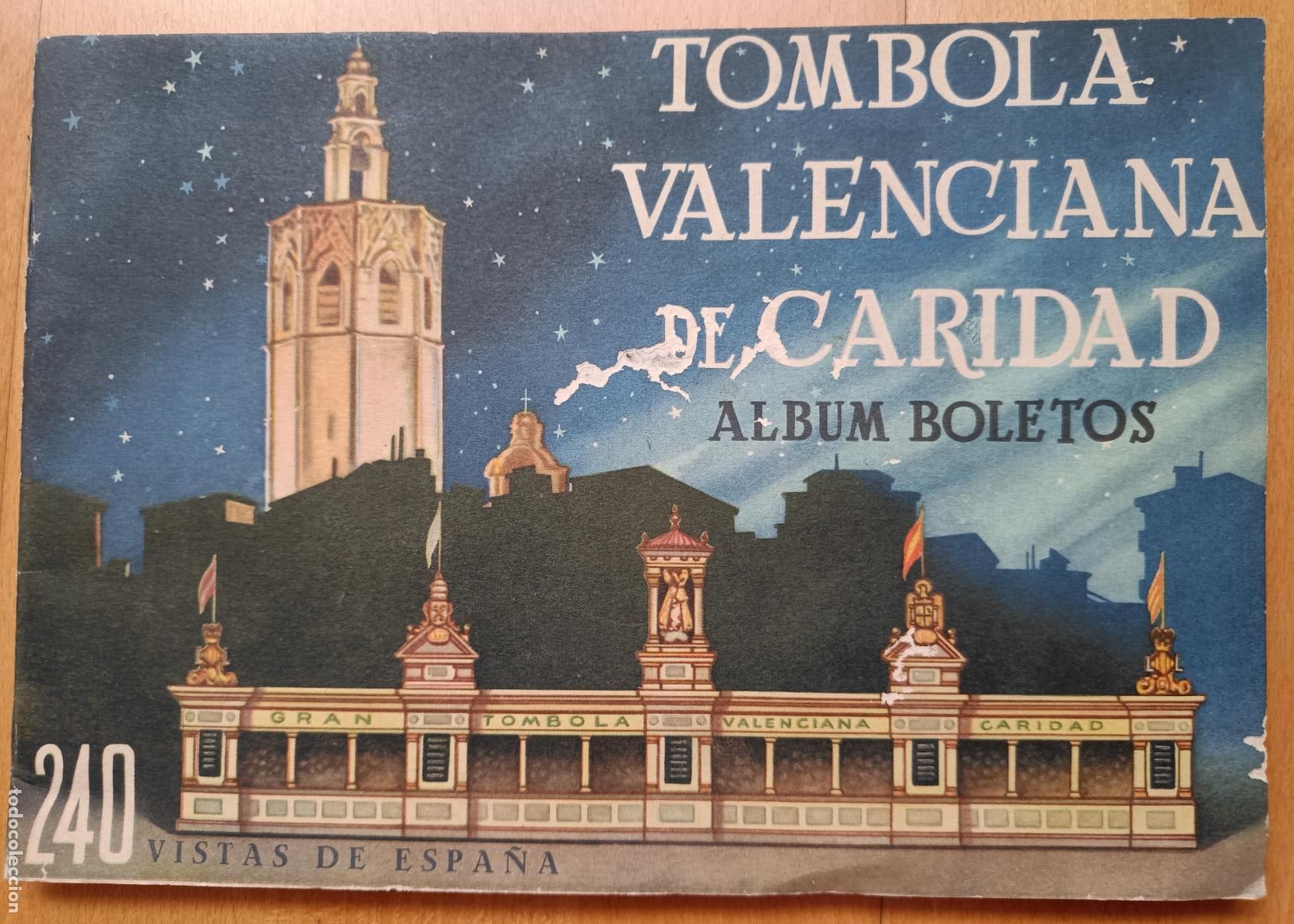 Collectionnisme Albums: ALBUM CROMOS TOMBOLA VALENCIANA DE CARIDAD ALBUM BOLETOS FALTAN 27 CROMOS