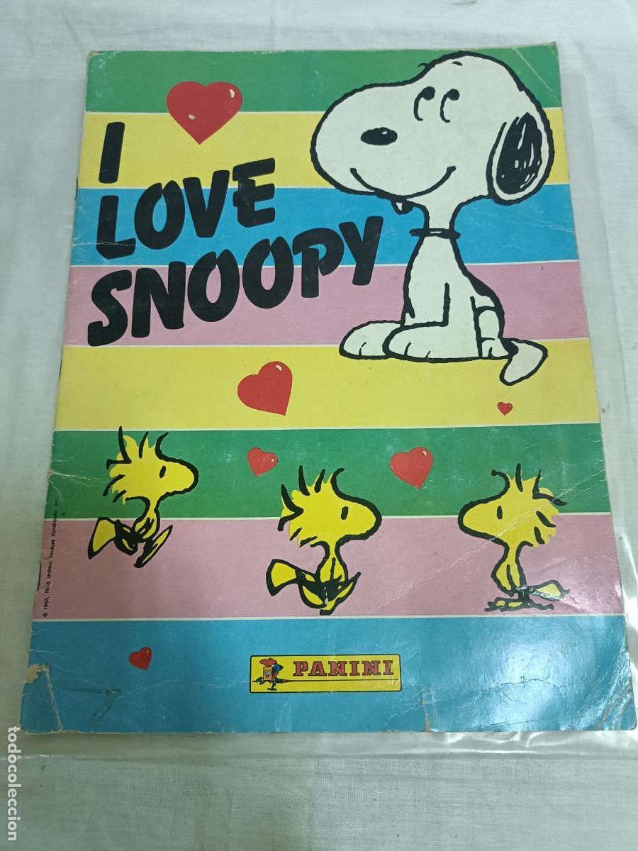 Collezionismo Album: I LOVE SNOOPY DE PANINI ALBUM DE CROMOS MAR 102