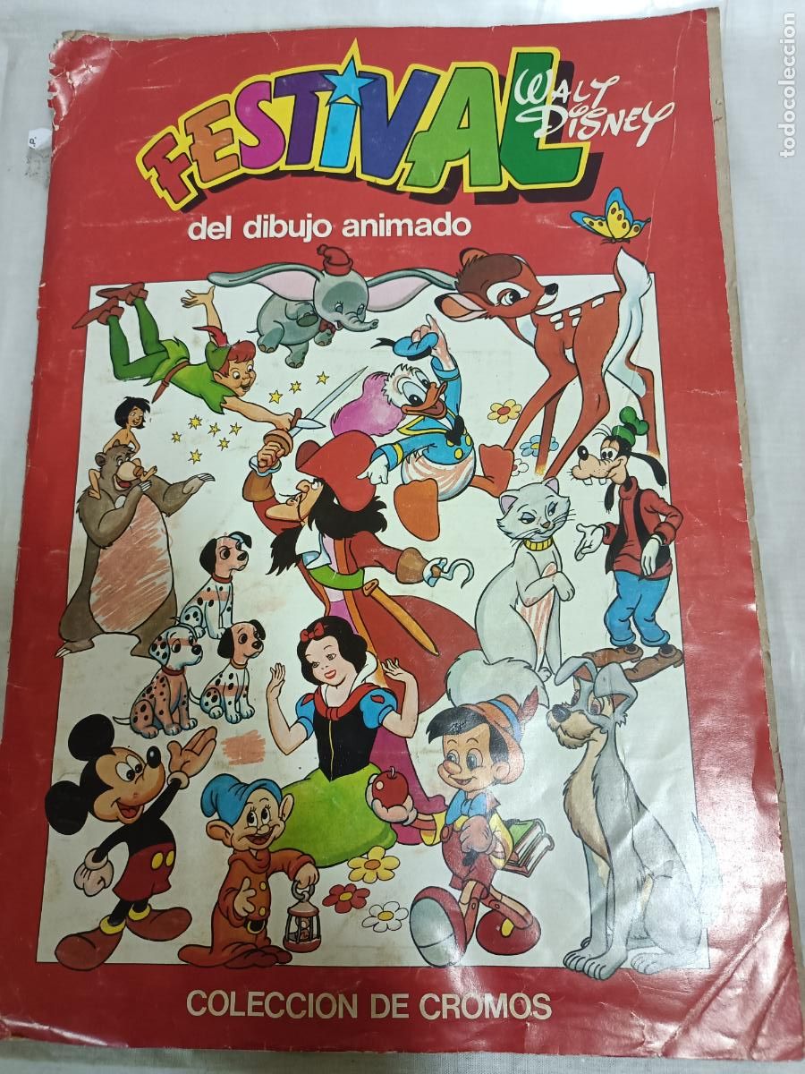 Collectable Incomplete Albums: FESTIVAL DE WALT DISNEY ALBUM DE CROMOS MAR 106