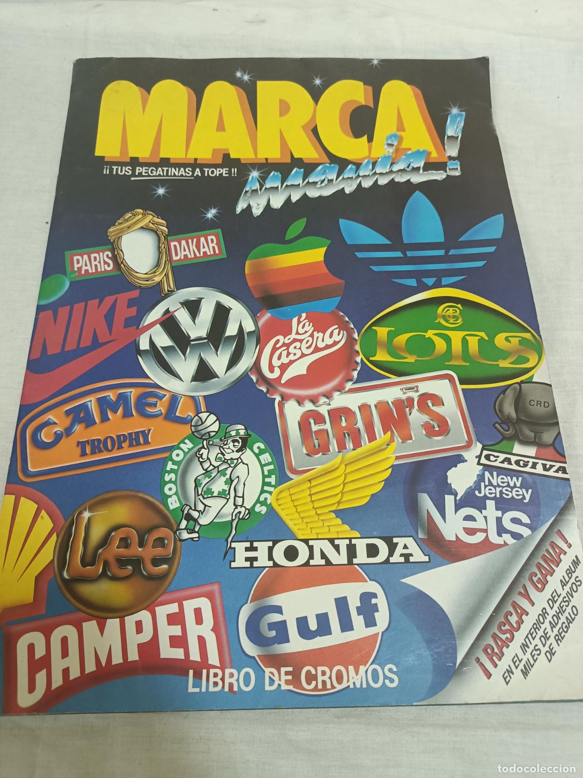 Collectable Incomplete Albums: MARCA MANIA! ALBUM DE CROMOS MAR 116