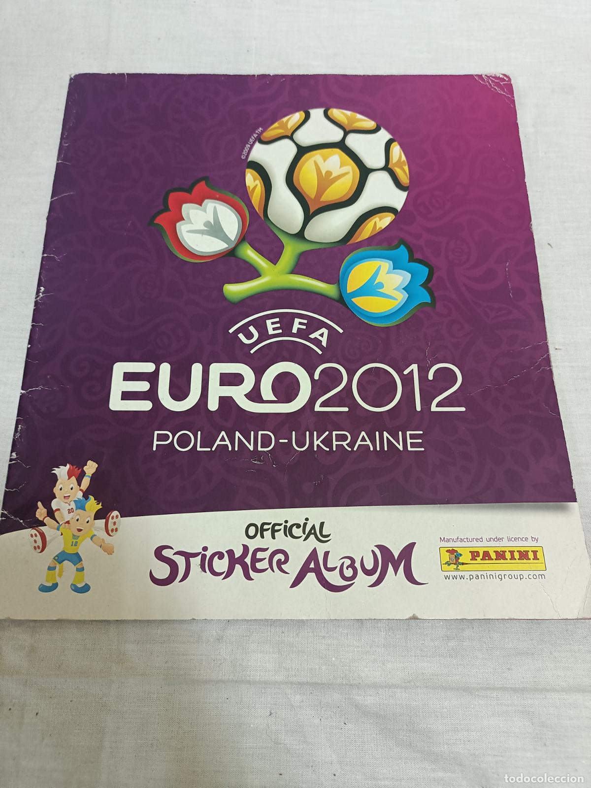 Collectable Incomplete Albums: EURO 2012 DE PANINI ALBUM DE CROMOS MAR 121