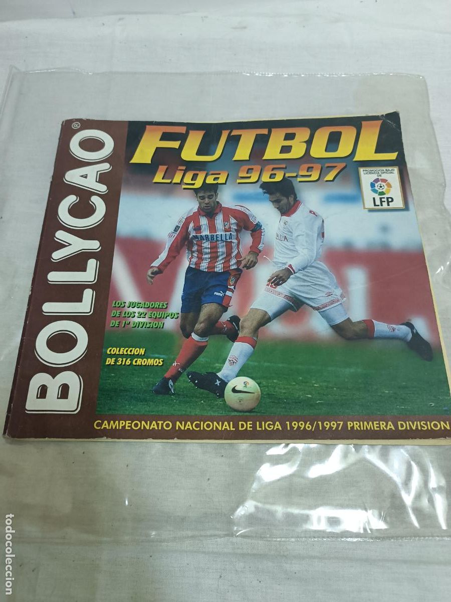 Collectable Incomplete Albums: LIGA FUTBOL DEL 96-97 DE BOLLYCAO ALBUM DE CROMOS MAR 122