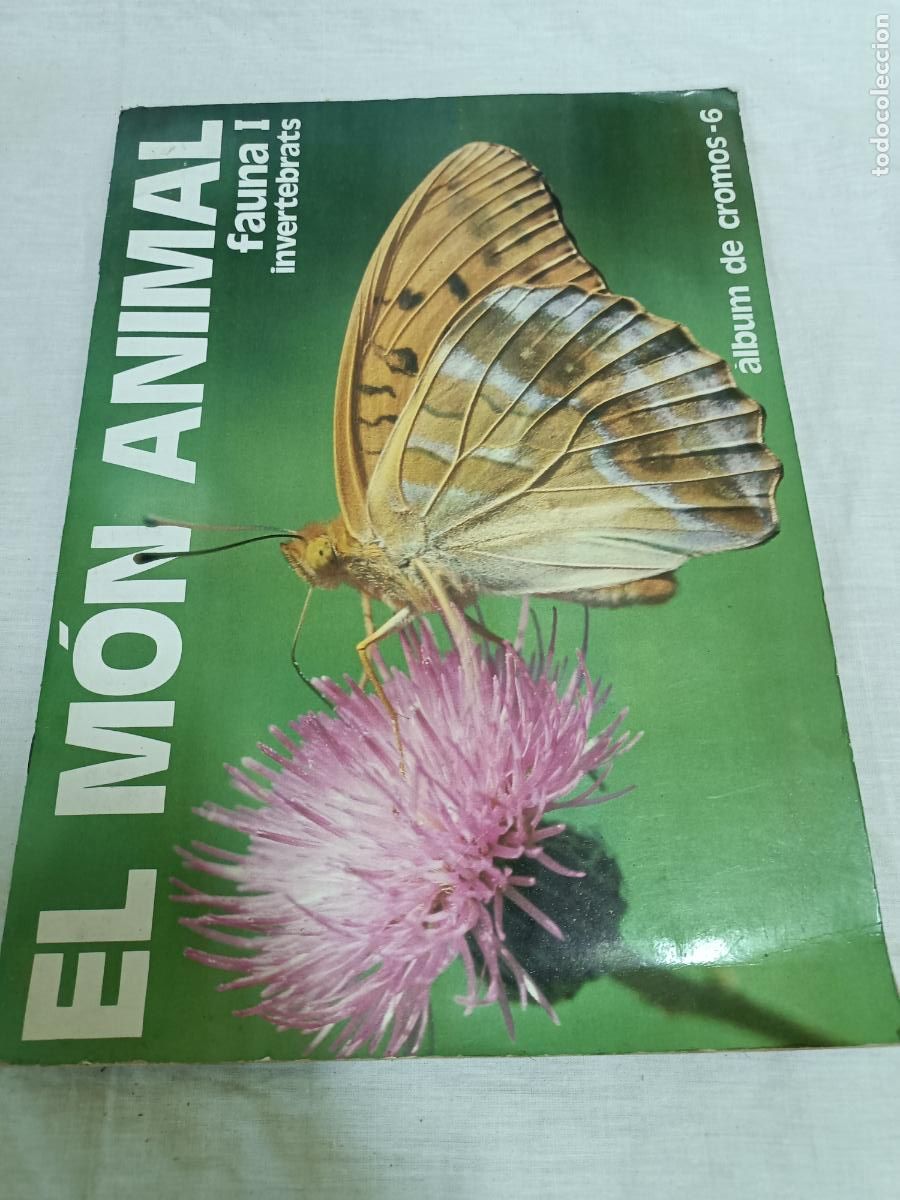Collezionismo Album: EL M&Oacute;N ANIMAL FAUNA 1 INVERTEBRATS ALBUM DE CROMOS MAR 142