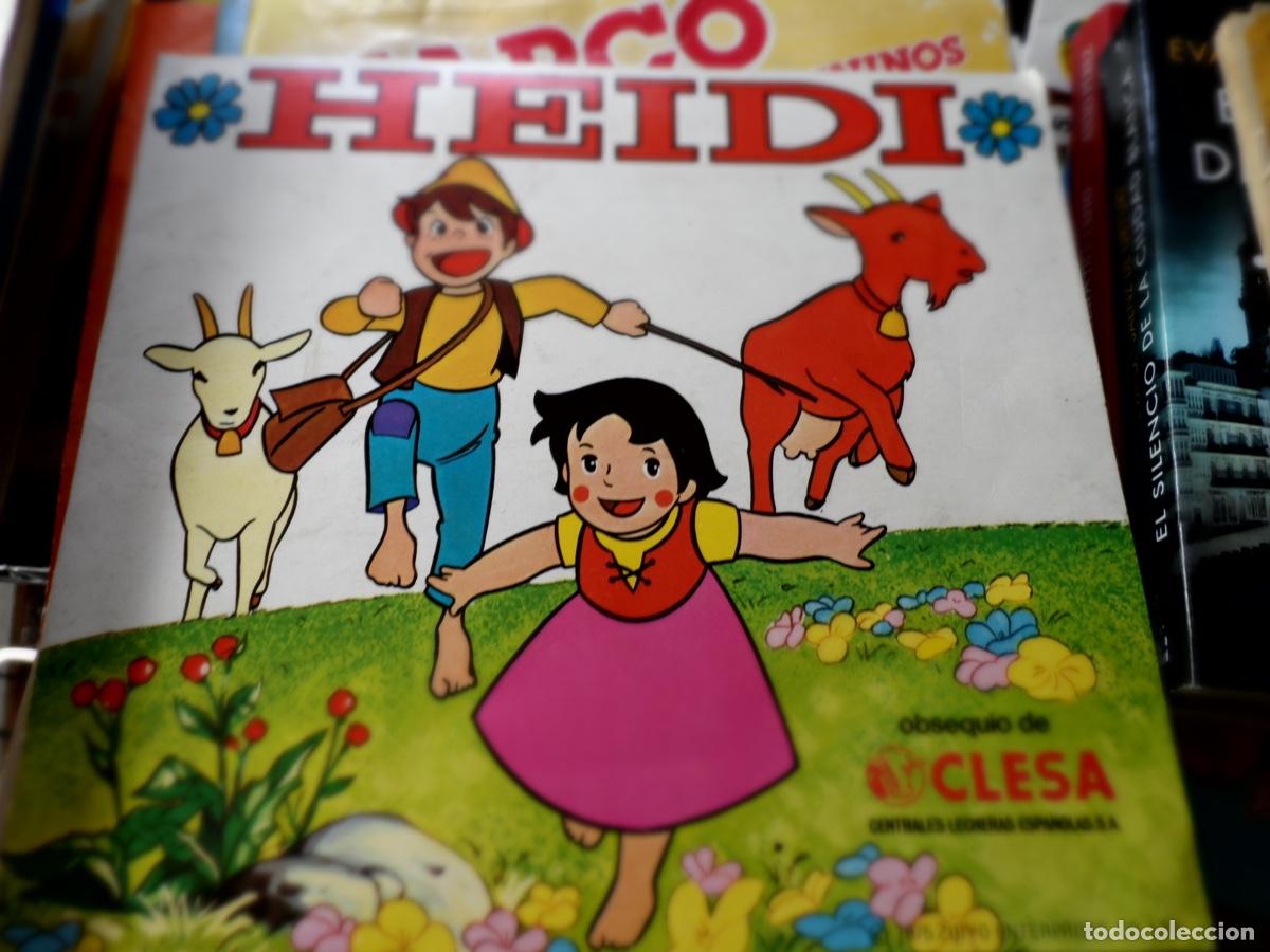 Collectable Incomplete Albums: ALBUM DE CROMOS HEIDI CLESA CON 16 DE 140CROMOS