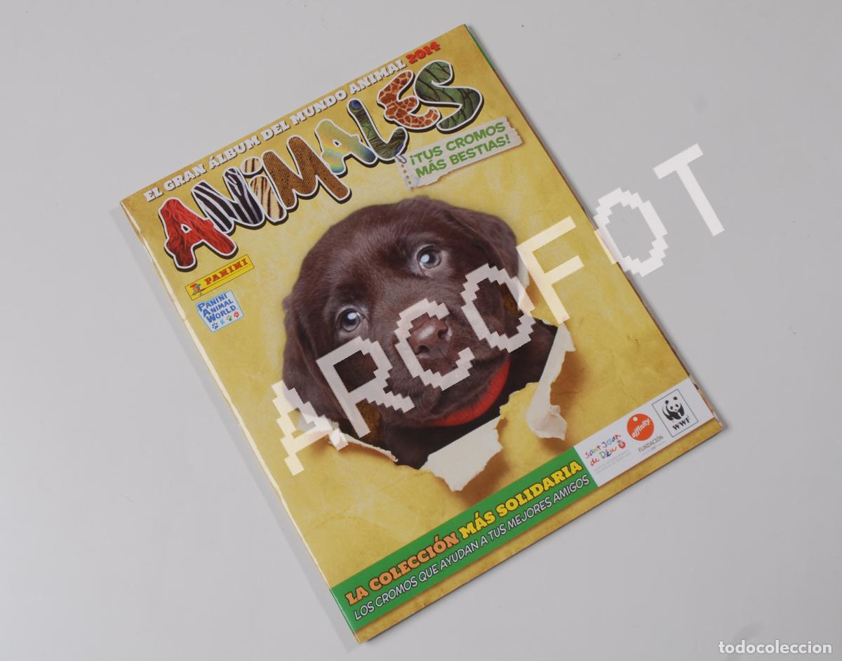 Collezionismo Album: ANIMALES - El gran &aacute;lbum del mundo animal 2014 - Panini