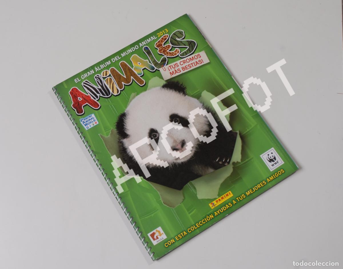Collezionismo Album: ANIMALES - El gran &aacute;lbum del mundo animal 2013 - Panini