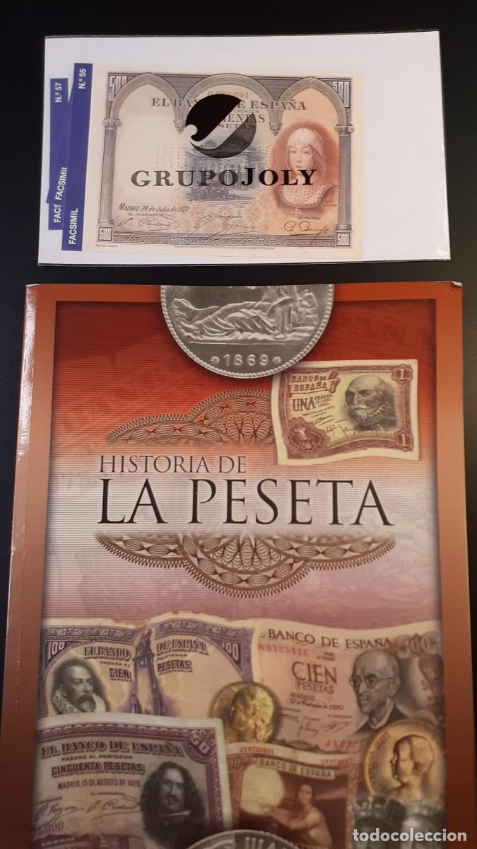 Colecionismo Cadernetas: Entrega de cromos n&ordm; 18 de la Coleccion Historia de la Peseta (Grupo Joly)