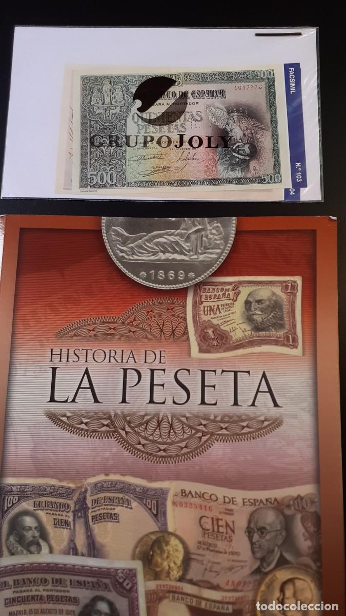 Colecionismo Cadernetas: Entrega de cromos n&ordm; 34 de la Coleccion Historia de la Peseta (Grupo Joly)