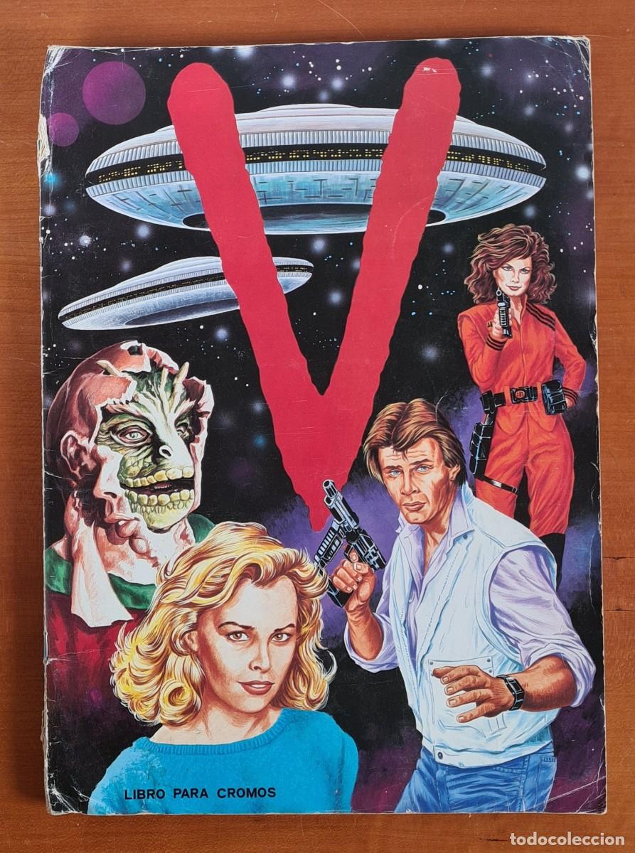 Colecionismo Cadernetas: &Aacute;lbum Cromos Serie Televisi&oacute;n V Los Visitantes - Lagartos Come Ratas 1984