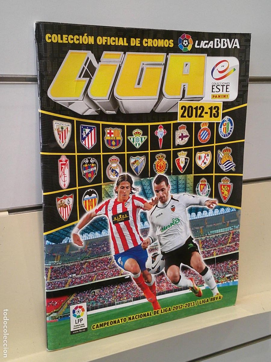 Collectionnisme Albums: LIGA 2012-13 ALBUM DE CROMOS NO COMPLETO CONTIENE 254 CROMOS - ESTE