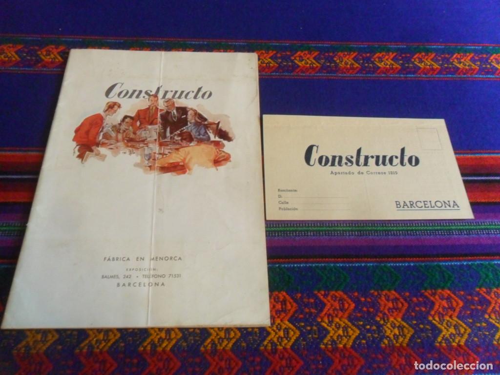 Collectionnisme Albums: CAT&Aacute;LOGO &Aacute;LBUM CONSTRUCTO INCOMPLETO CON CARTA PARA PETICI&Oacute;N DE MATERIAL. A&Ntilde;OS 50.