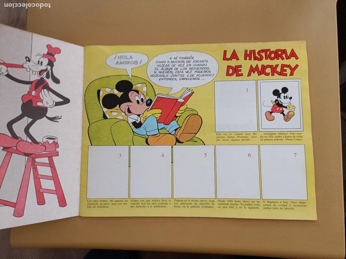 Coleccionismo &aacute;lbumes: mickey story, incompletos - Foto 2