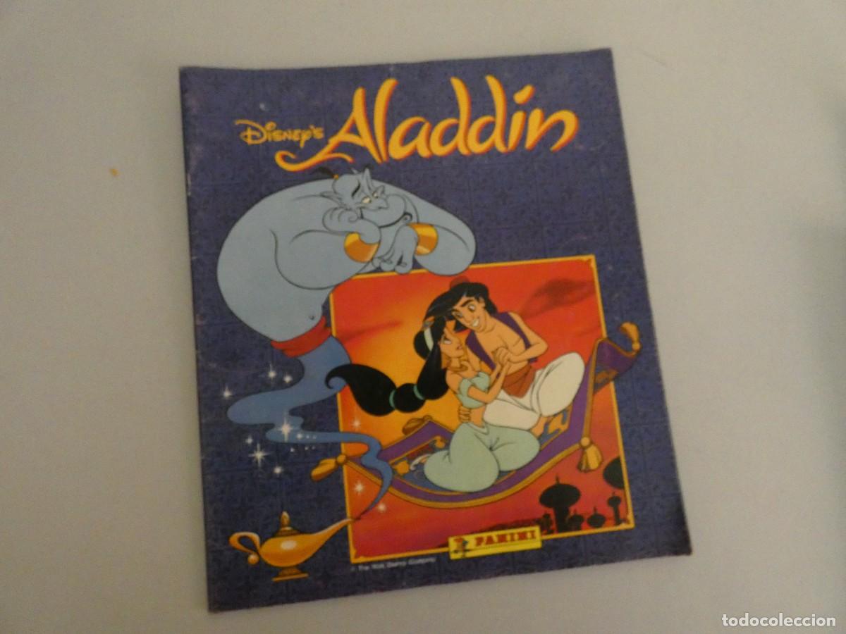 Colecionismo Cadernetas: MAGNIFICO ALBUM ANTIGUO DE CROMOS ALADIN DISNEY PANINI FALTAN 5 CROMOS