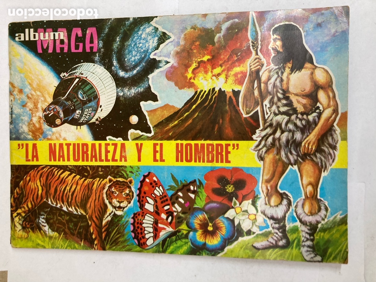 Colecionismo Cadernetas: &Aacute;lbum Maga &ldquo;La naturaleza y el hombre&rdquo;/LIBRO1