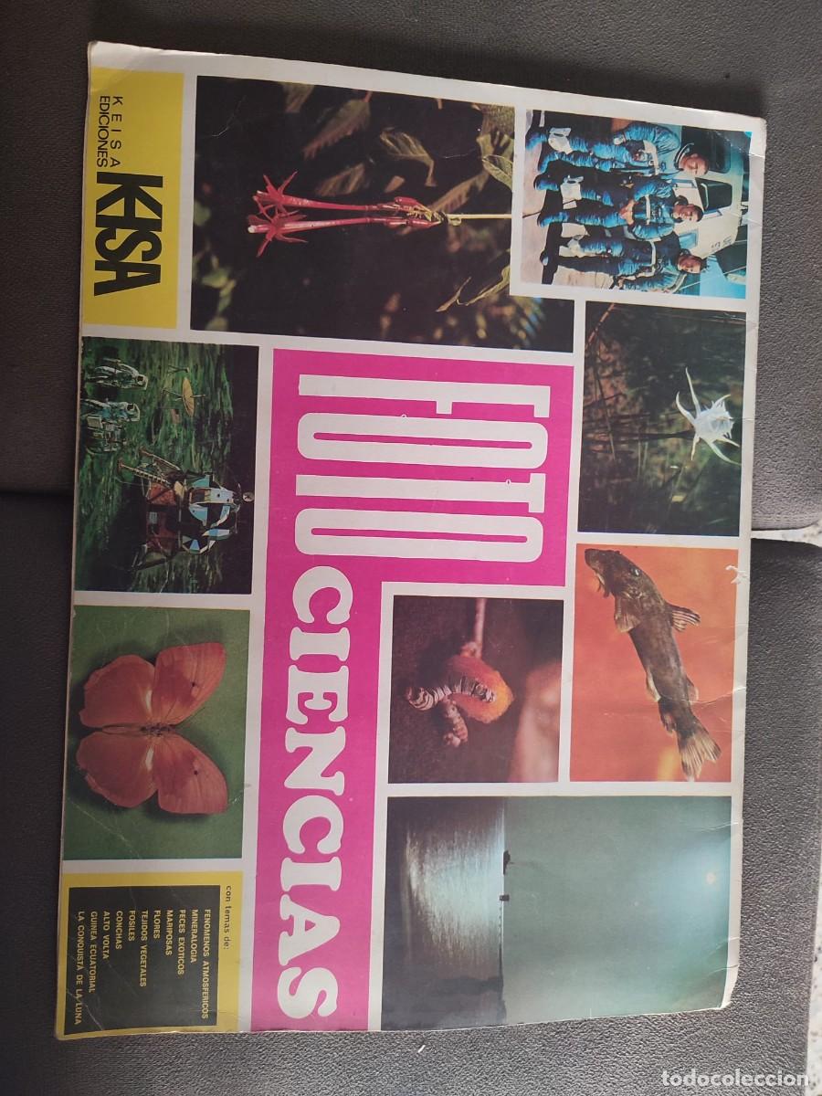 Colecionismo Cadernetas: FOTO CIENCIAS KEISA EDICIONES MBE 90 CROMOS