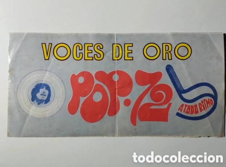 Collectionnisme Albums: Album VOCES DE ORO.POP72