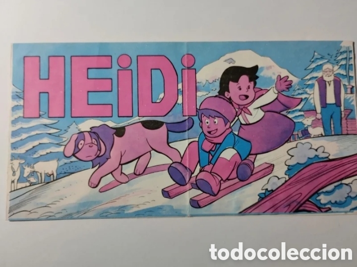 Collectionnisme Albums: Album HEIDI.Pipas TOSTAVAL