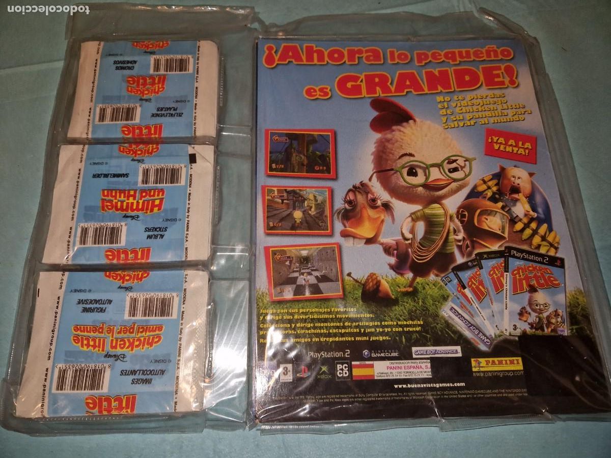 Collectable Incomplete Albums: CHICKEN LITTLE - ALBUM + 250 CROMOS - PANINI - 2006