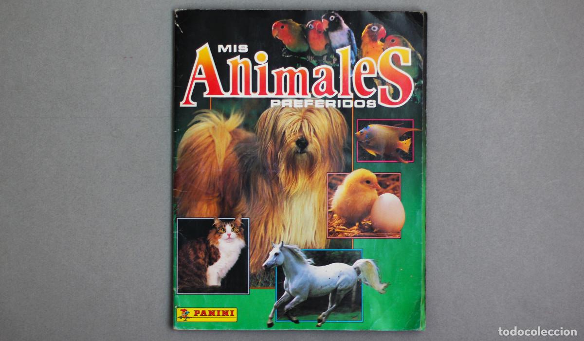 Collectionnisme Albums: MIS ANIMALES PREFERIDOS//ALBUM INCOMPLETO//FALTAN 4 CROMOS//PANINI ESPA&Ntilde;A