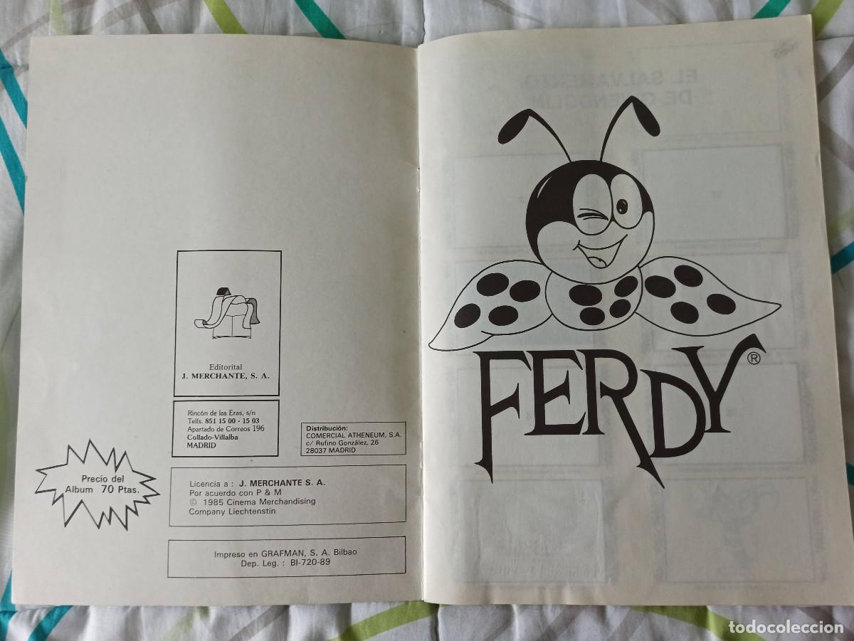 Coleccionismo &aacute;lbumes: ALBUM DE CROMOS FERDY - Foto 2
