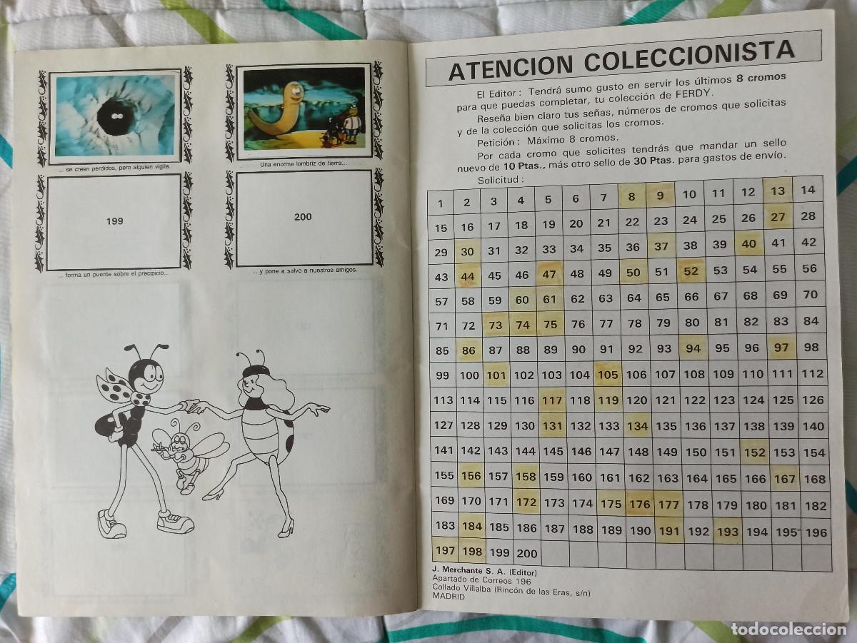 Coleccionismo &aacute;lbumes: ALBUM DE CROMOS FERDY - Foto 6