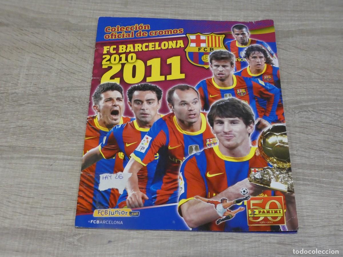 Collectionnisme Albums: ARKANSAS1980 ALBUM CROMOS ESTADO DECENTE ALBUM CROMOS FC BARCELONA 2010-11 HAY 26 CROMOS