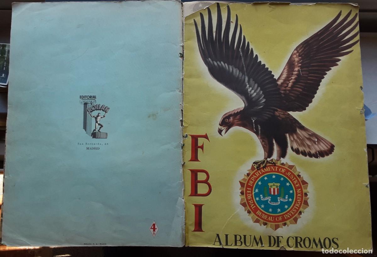 Colecionismo Cadernetas: F.B.I. &aacute;lbum la falta de catorce cromos de un total de 200 editorial Roll&aacute;n