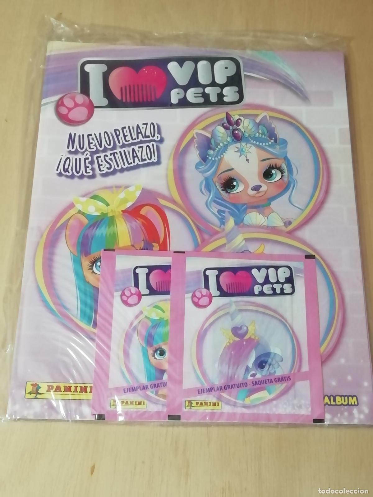 Colecionismo Cadernetas: ALBUM I LOVE VIP PETS - VAC&Iacute;O + 2 SOBRES