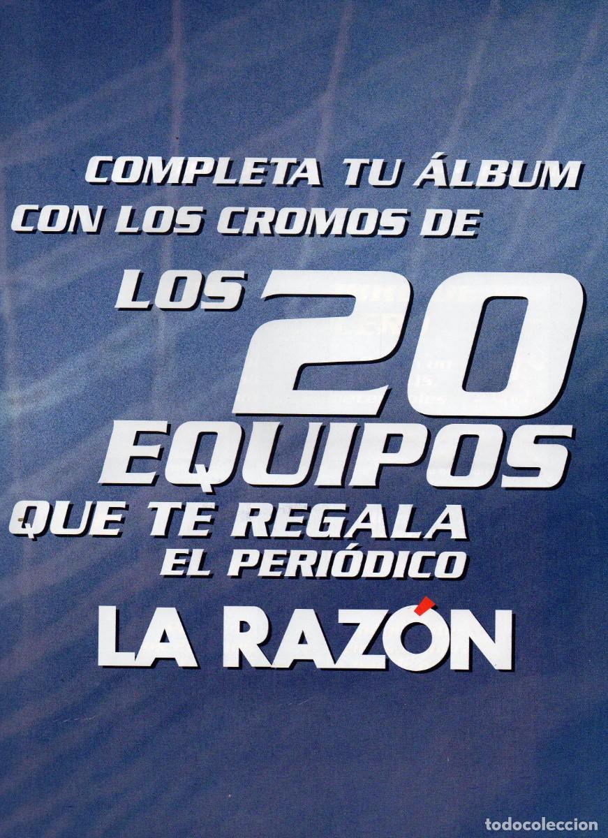 Collezionismo Album: ALBUM EN VACIO ALINEACIONES DE LA RAZON TEMPORADA ESTE 2003 2004. NUEVO