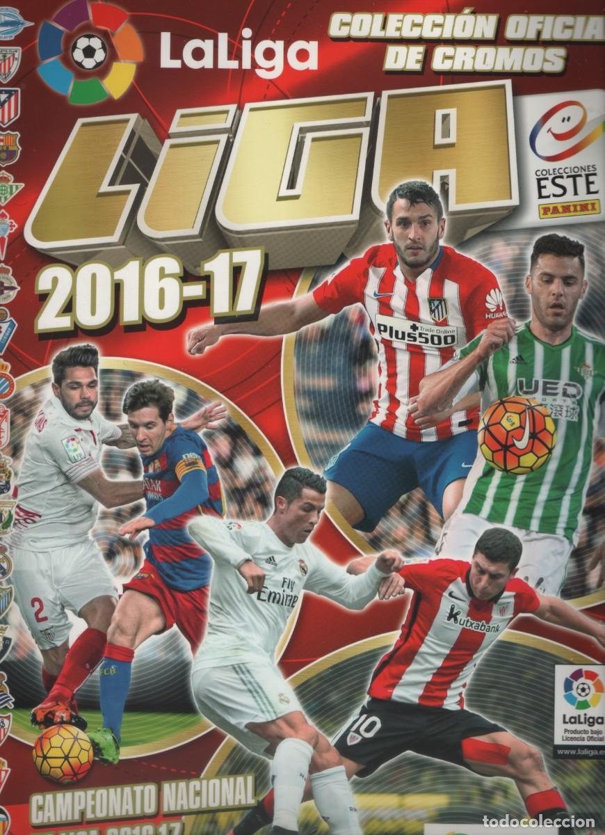 Collezionismo Album: 2 Albumes Liga Este 2016-17 + Mercado Invierno