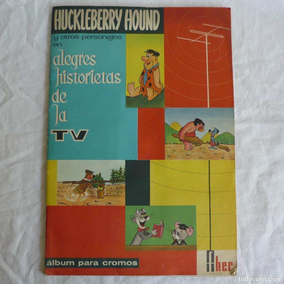 Collezionismo Album: &Aacute;lbum de cromos 1962 Huckleberry Hound Alegres historietas de la TV, faltan 49 cromos