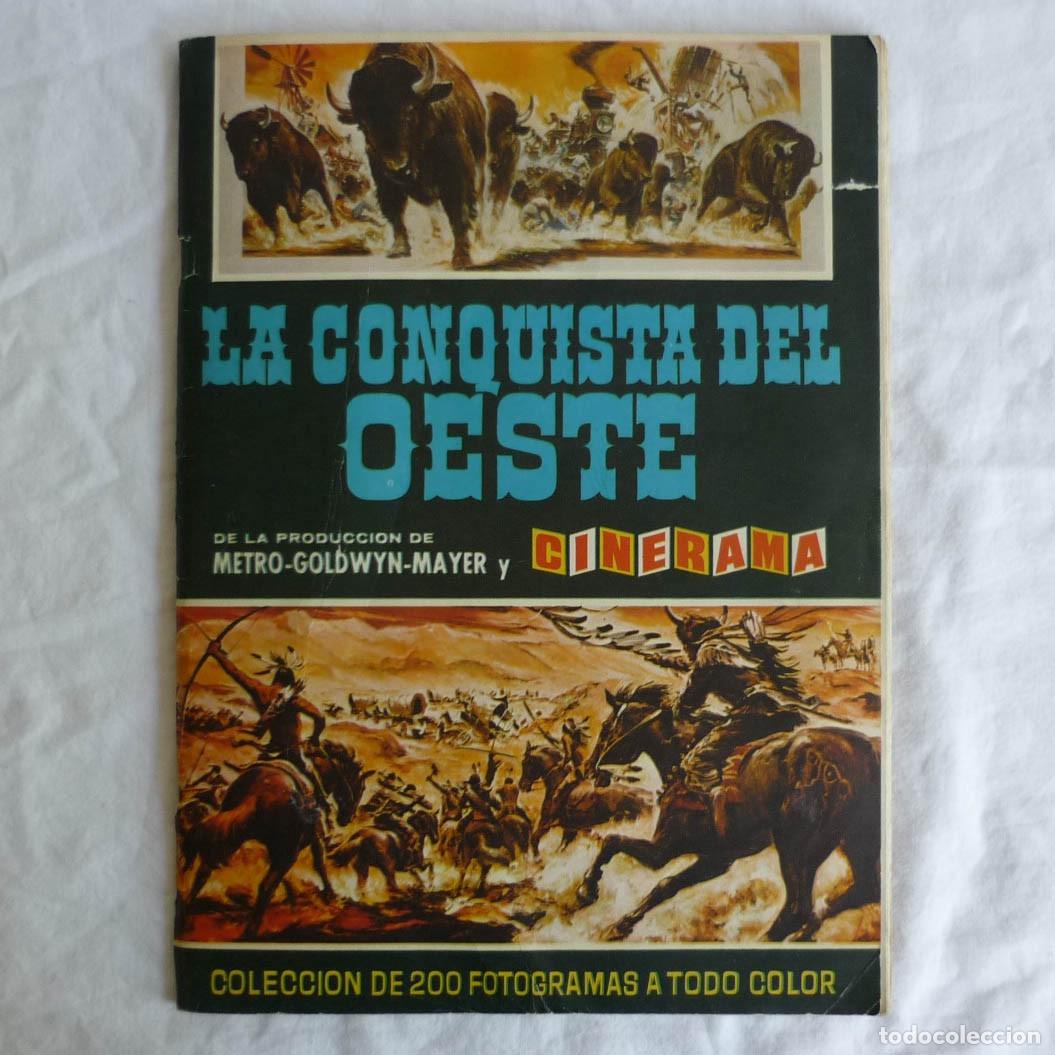Collezionismo Album: &Aacute;lbum de cromos La Conquista del Oeste Bruguera 1963, tiene 69 cromos + 10 repetidos