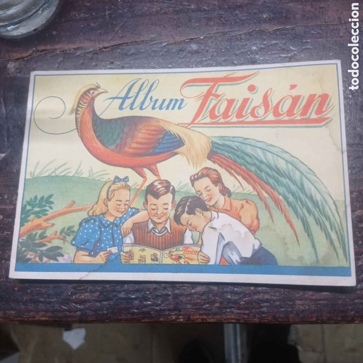 Collectable Incomplete Albums: ALBUM FAIS&Aacute;N FALTAN 3 CROMOS (1, 9 Y 42) DE 48
