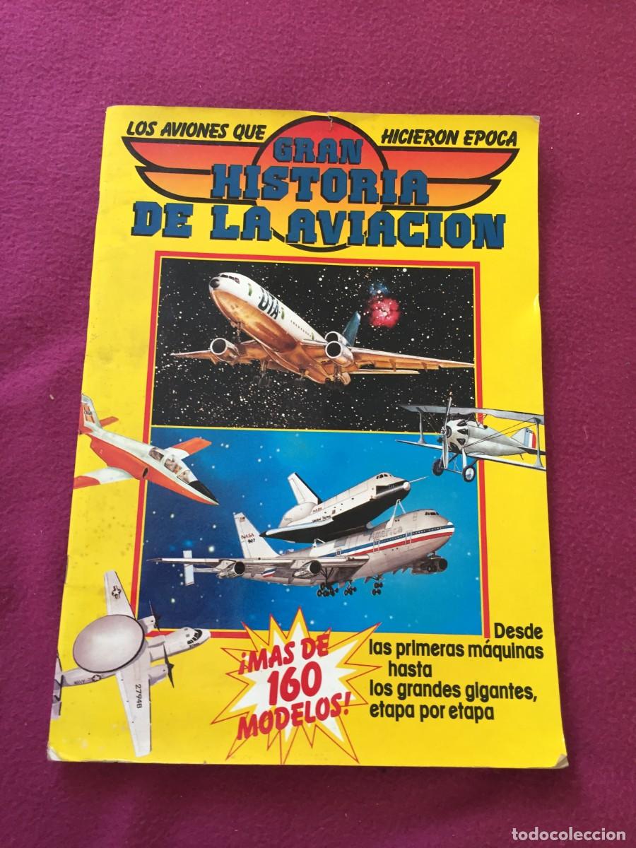 Colecionismo Cadernetas: ALB&Uacute;M CROMOS, GRAN HISTORIA DE LA AVIACI&Oacute;N