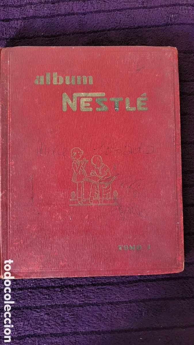 Colecionismo Cadernetas: &Aacute;lbum de cromos Nestl&eacute;