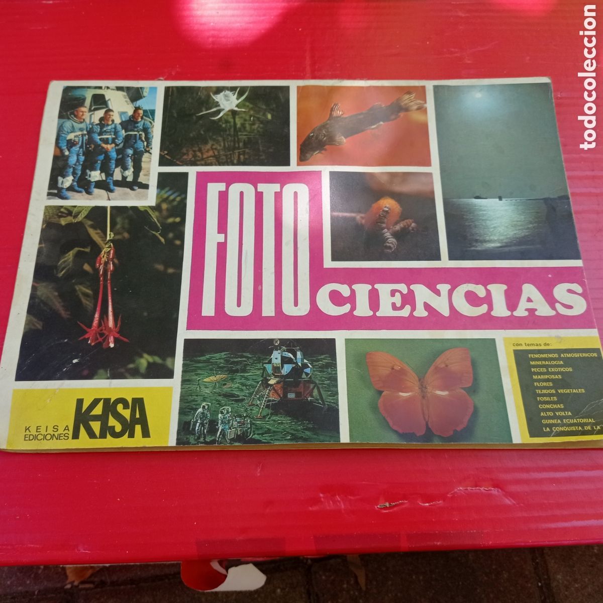 Colecionismo Cadernetas: ALBUM FOTO CIENCIAS,1972,VACIO,PERO EN ESTADO CASI PERFECTO