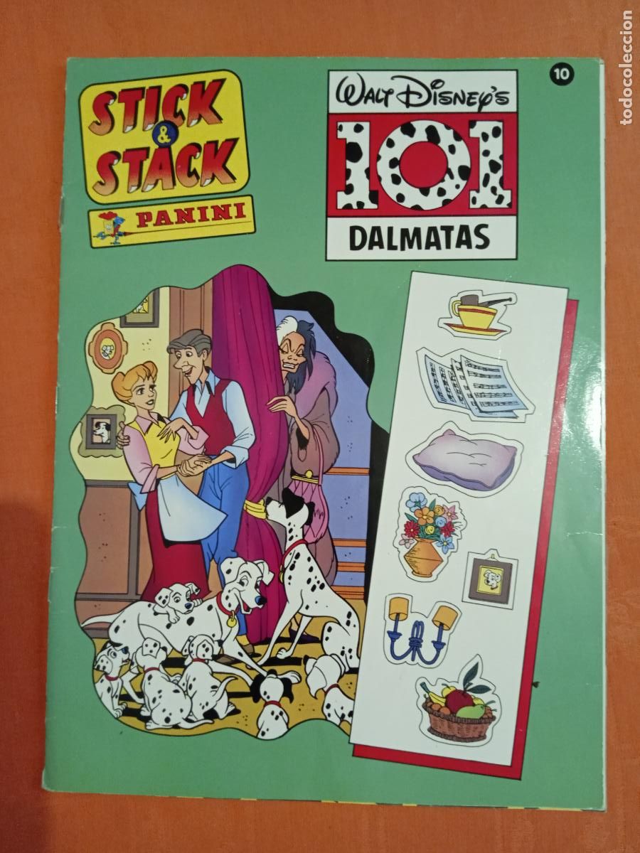 Collezionismo Album: ALB&Uacute;M - STICK & STACK - 101 DALMATAS DE WALT DISNEY - PANINI