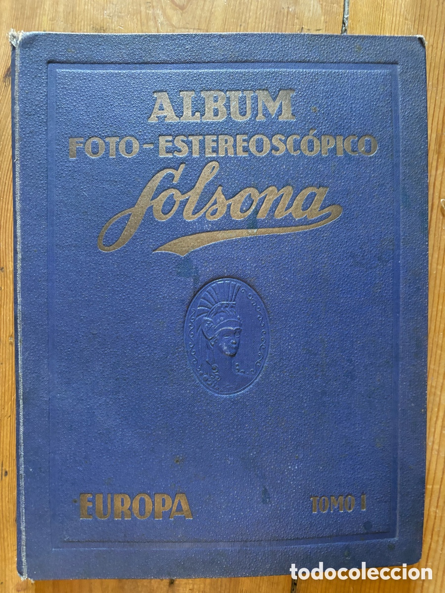 Colecionismo Cadernetas: &Aacute;lbum estereosc&oacute;pico incompleto Chocolate Solsona. Con 201 cromos