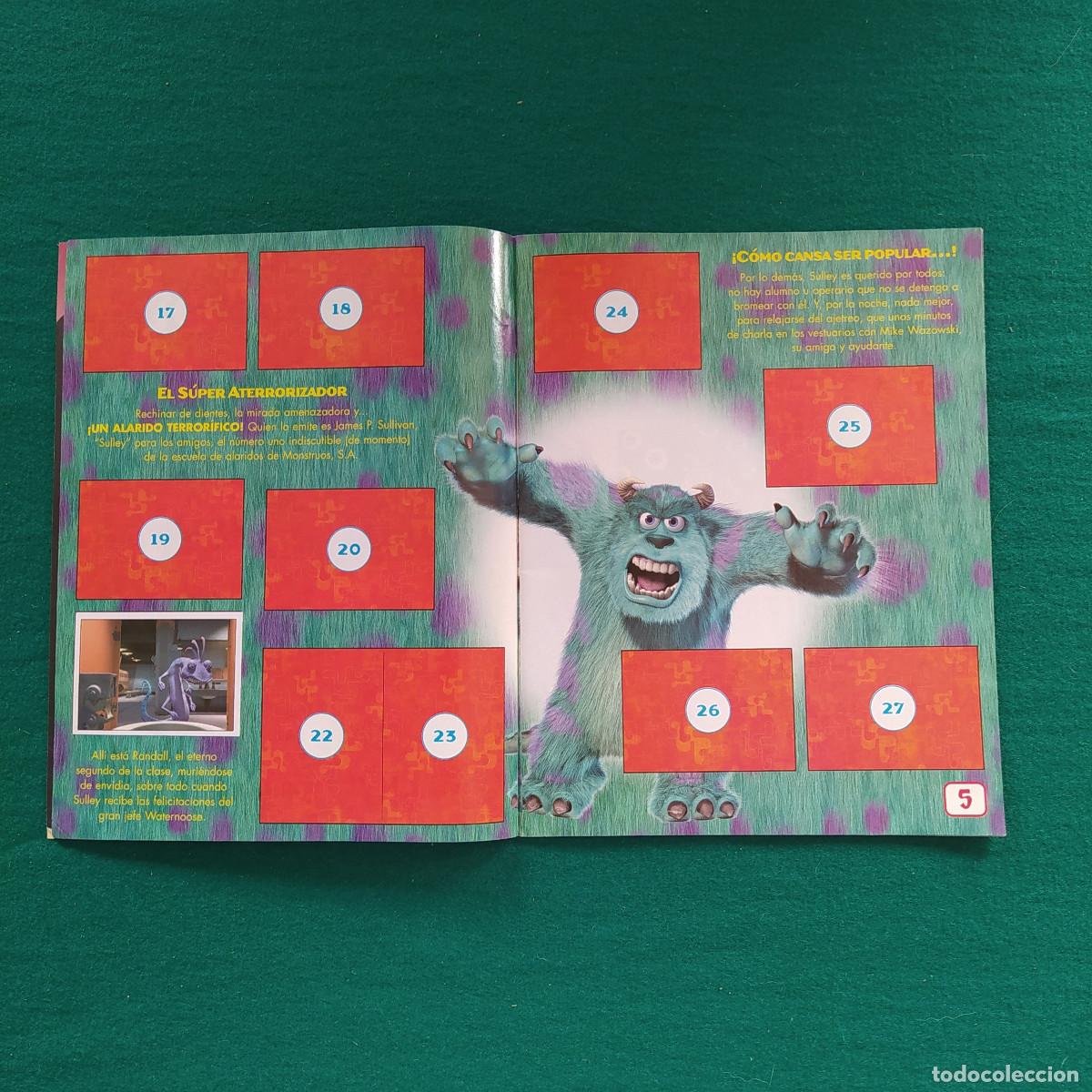 Coleccionismo &aacute;lbumes: MONSTRUOS S.A. PANINI. - Foto 4
