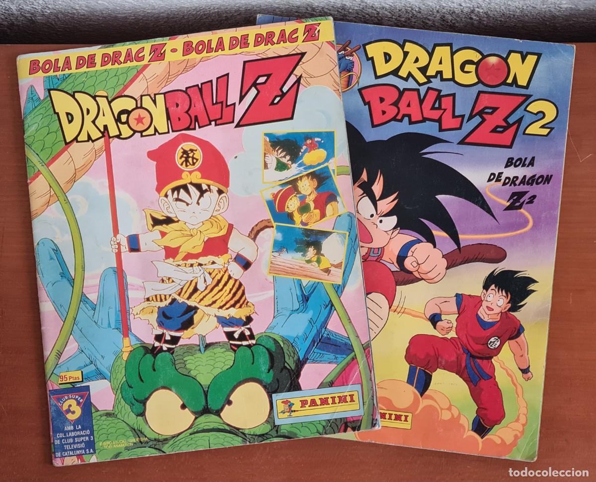 Colecionismo Cadernetas: Dragon Ball Z y Dragon Ball Z 2 - &Aacute;lbumes Cromos Panini - Manga