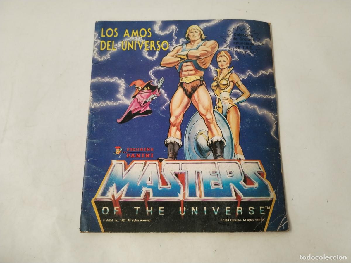 Colecionismo Cadernetas: ALBUM DE CROMOS masters, los amos del universo- c132