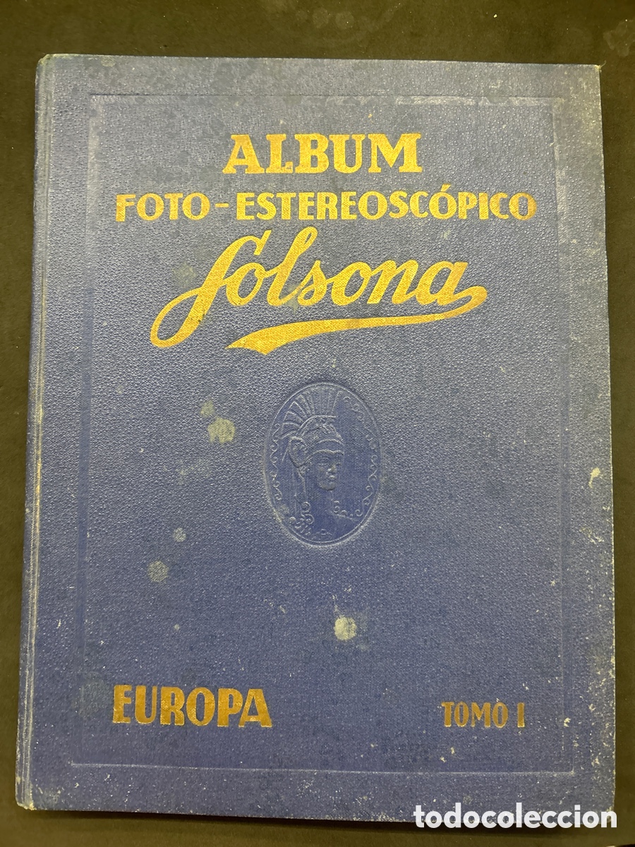Colecionismo Cadernetas: &Aacute;LBUM CROMOS CHOCOLATE SOLSONA FOTO - ESTEREOSC&Oacute;PICO C. 1930