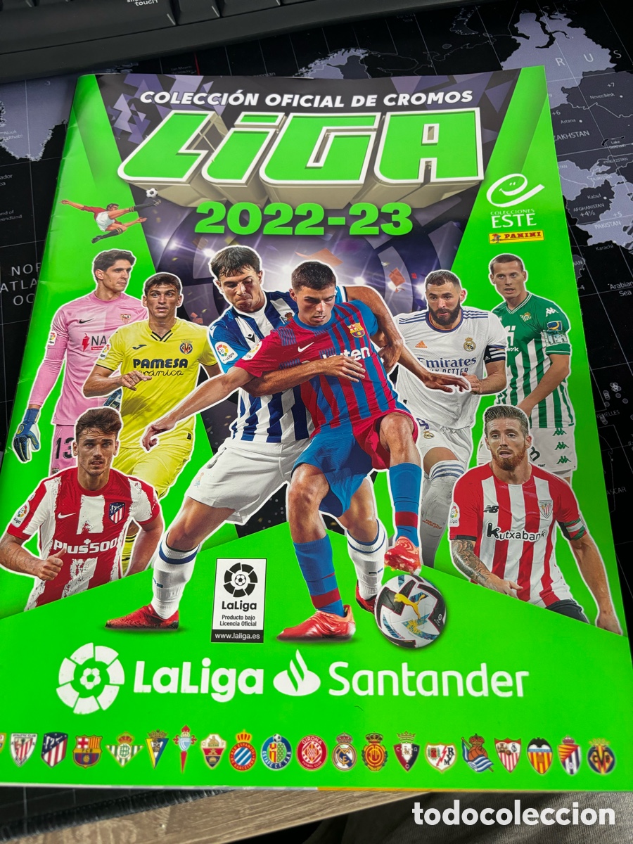 Colecionismo Cadernetas: &Aacute;lbum Panini Este 2022-23 sin usar