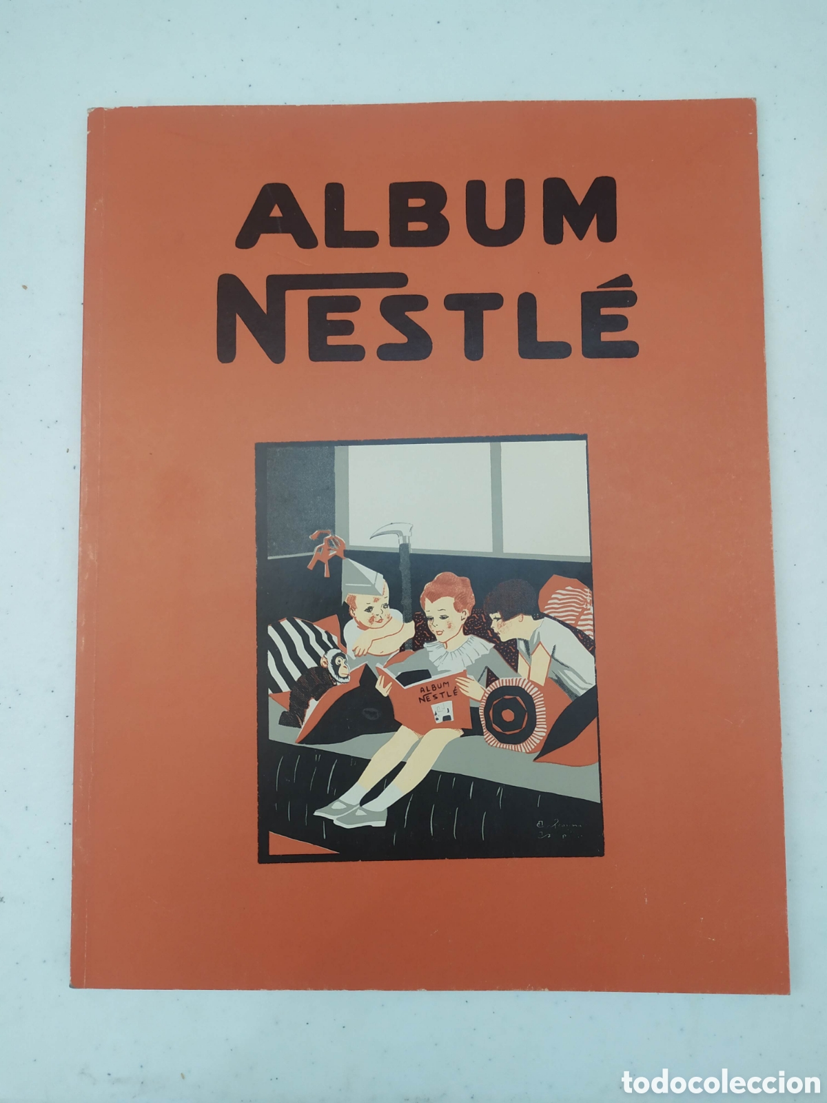 Colecionismo Cadernetas: Album Nestl&eacute; reedicion 1983 con im&aacute;genes.