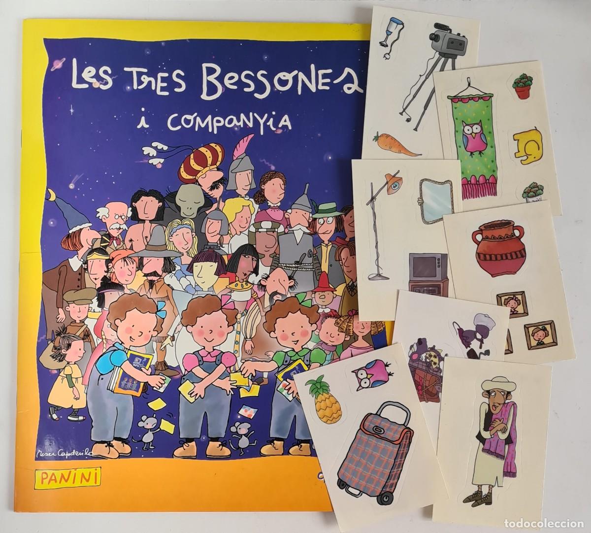 Collezionismo Album: Les Tres Bessones i Companyia + 7 Stick & Stack P&ograve;ster Central - &Aacute;lbum Cromos Roser Capdevila