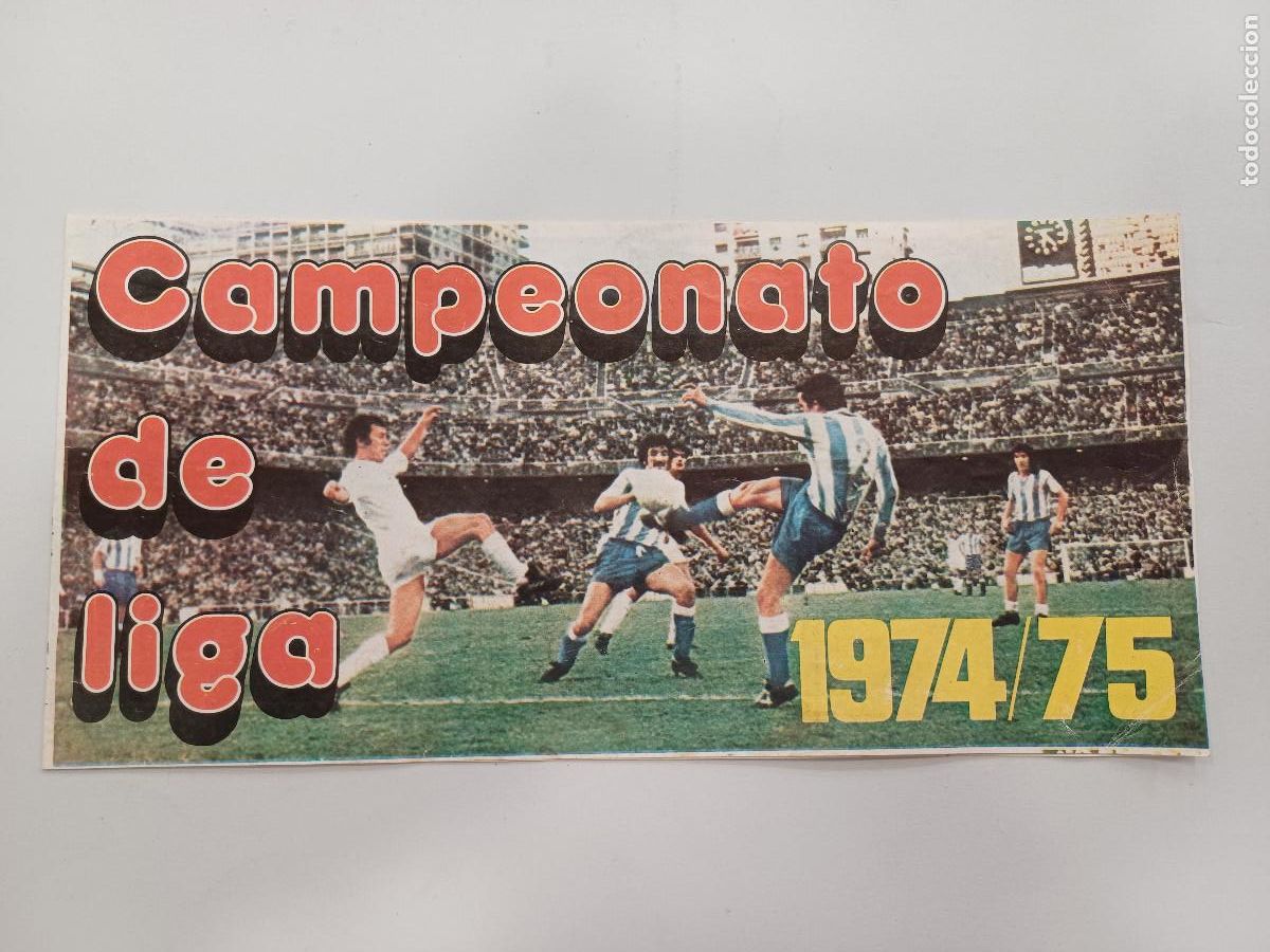 Collezionismo Album: &Aacute;LBUM DE CROMOS FUTBOL/CAMPEONATO DE LIGA 1974/75/PIPAS GRAELL/NUEVO&iexcl;&iexcl;&iexcl;&iexcl;&iexcl;&iexcl;&iexcl;&iexcl;