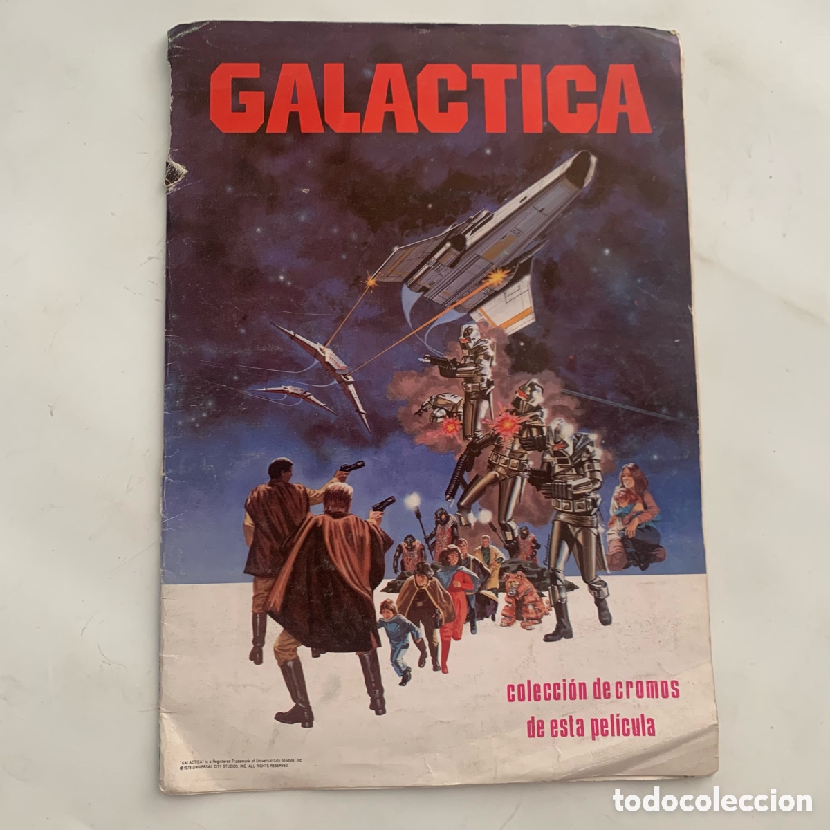 Collectionnisme Albums: ALBUM DE CROMOS DE LA PELICULA GALACTICA EDITORIAL MAGA 1979