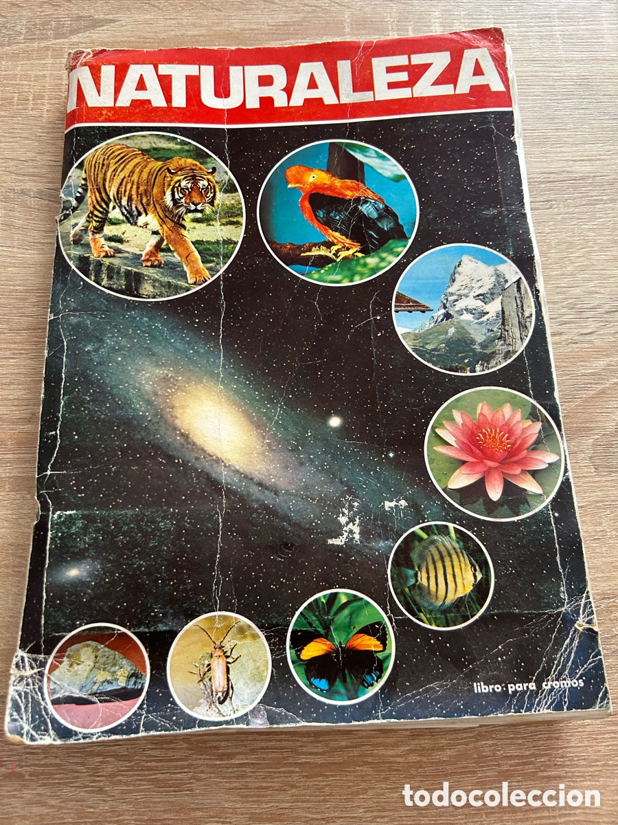 Colecionismo Cadernetas: &Aacute;lbum naturaleza editorial fher incompleto