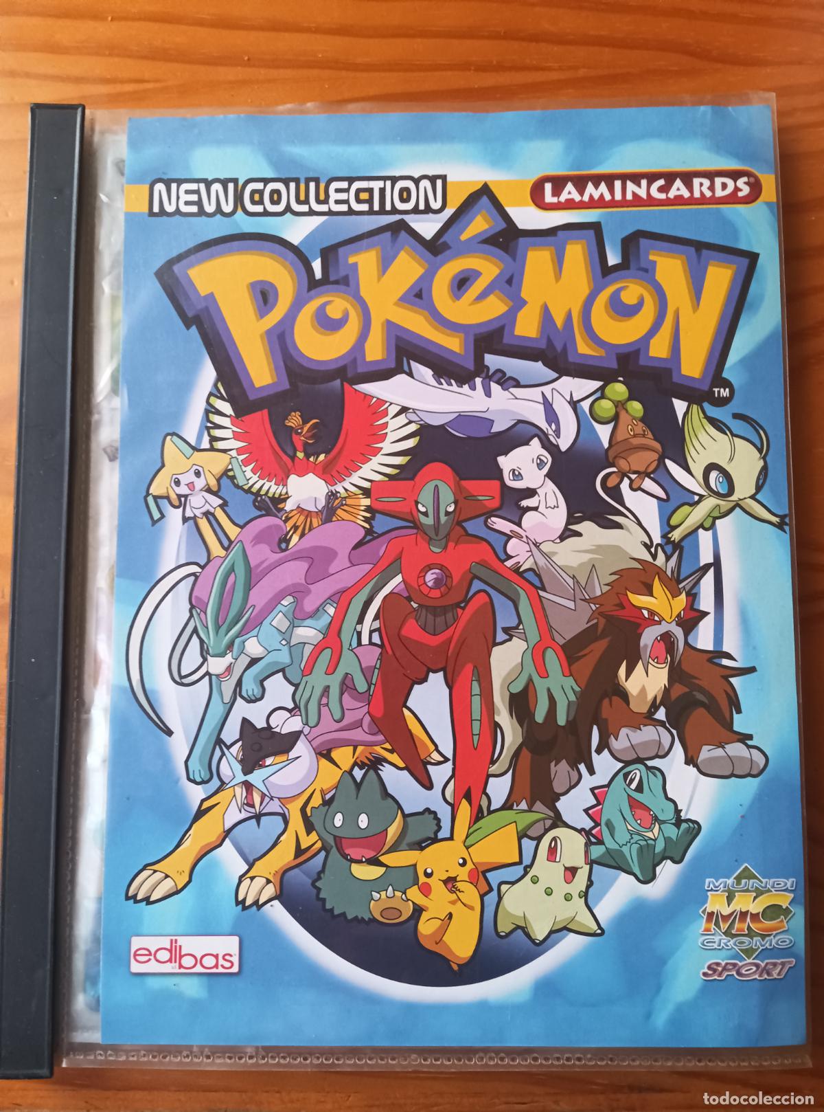 Coleccionismo &aacute;lbumes: POKEMON NEW COLLECTION LAMINCARDS 2006. Contiene 78 Cartas de 153.