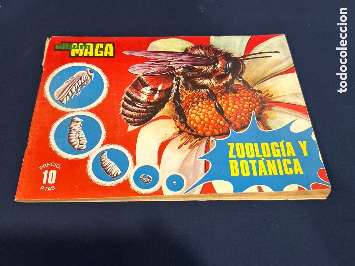 Collectionnisme Albums: ALBUM MAGA, ZOOLOG&Iacute;A Y BOT&Aacute;NICA, INCOMPLETO